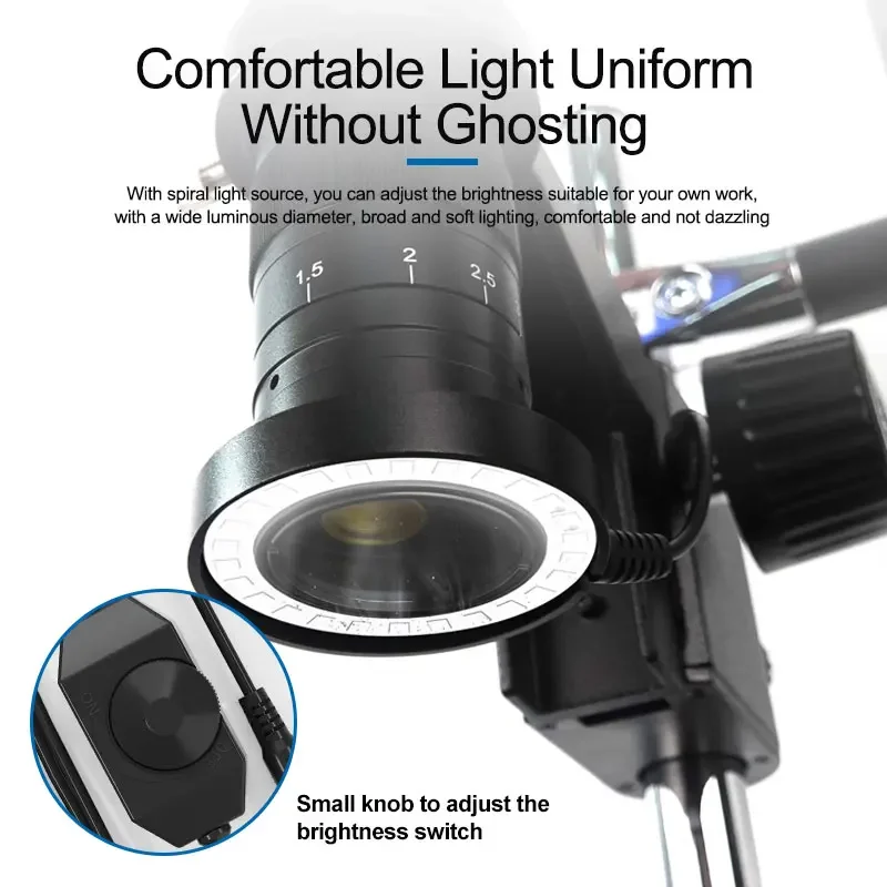 Электронный цифровой микроскоп SUNSHINE MS8E-02 PRO 4800 Вт для пайки 1080P HDMI USB новая линза