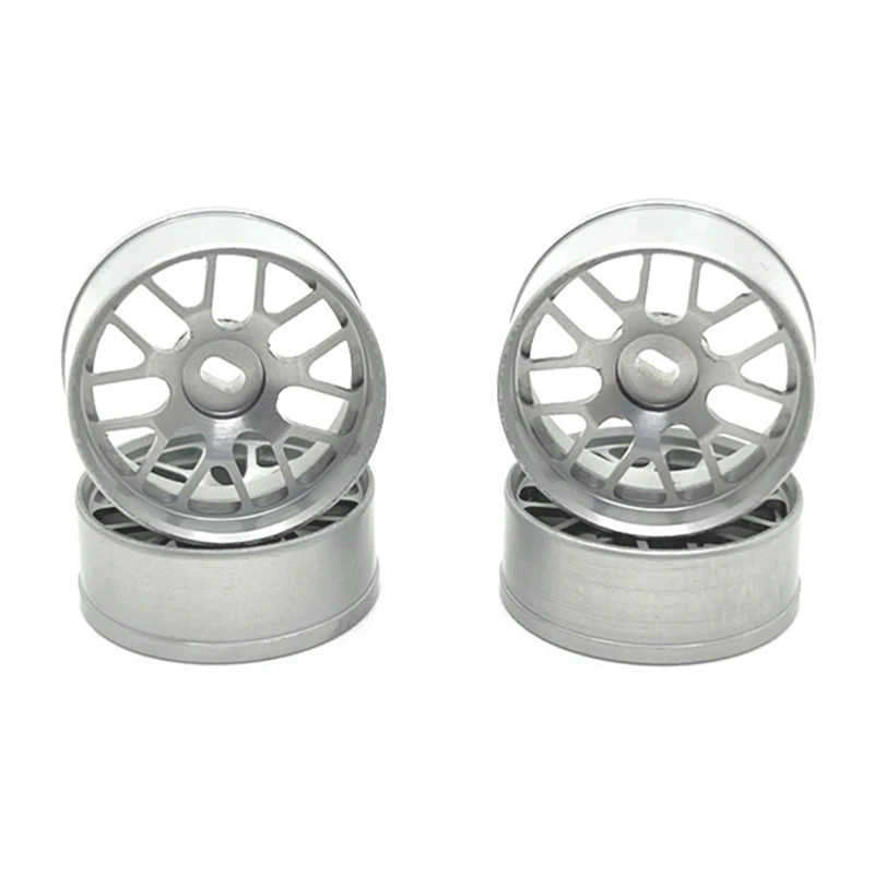 

4Pcs Metal Wheel Rim Wheel Hub for Wltoys 284131 K969 K989 K999 P929 Mini-Z Mini-Q Mini-D 1/28 RC Car Upgrade Parts