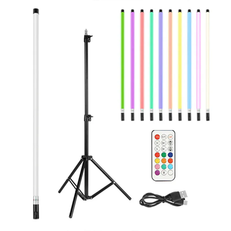 Высококачественный беспроводной цветной RGB-светодиод 1 2 м для диджевечерние