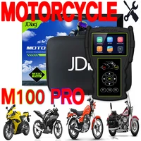 2022 newest original jdiag m100 motorcycle diagnostic tool m100 pro universal motorbike scanner 2in1 motor scan battery tester