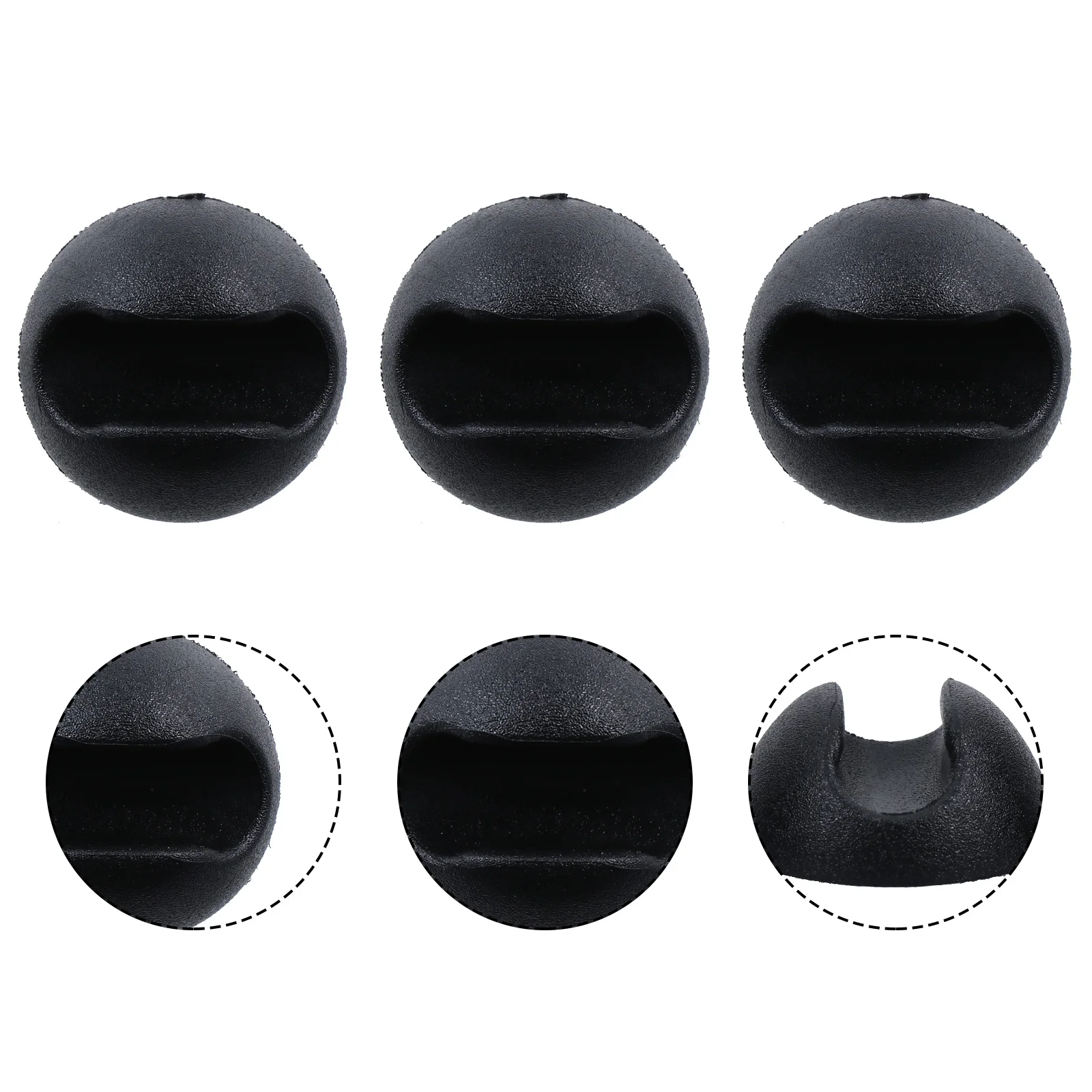 

12 Pcs Table Chair Feet Protectors Square Clips Wood Floor Furniture Leg Caps Silicone Hairpin Pads Rubber
