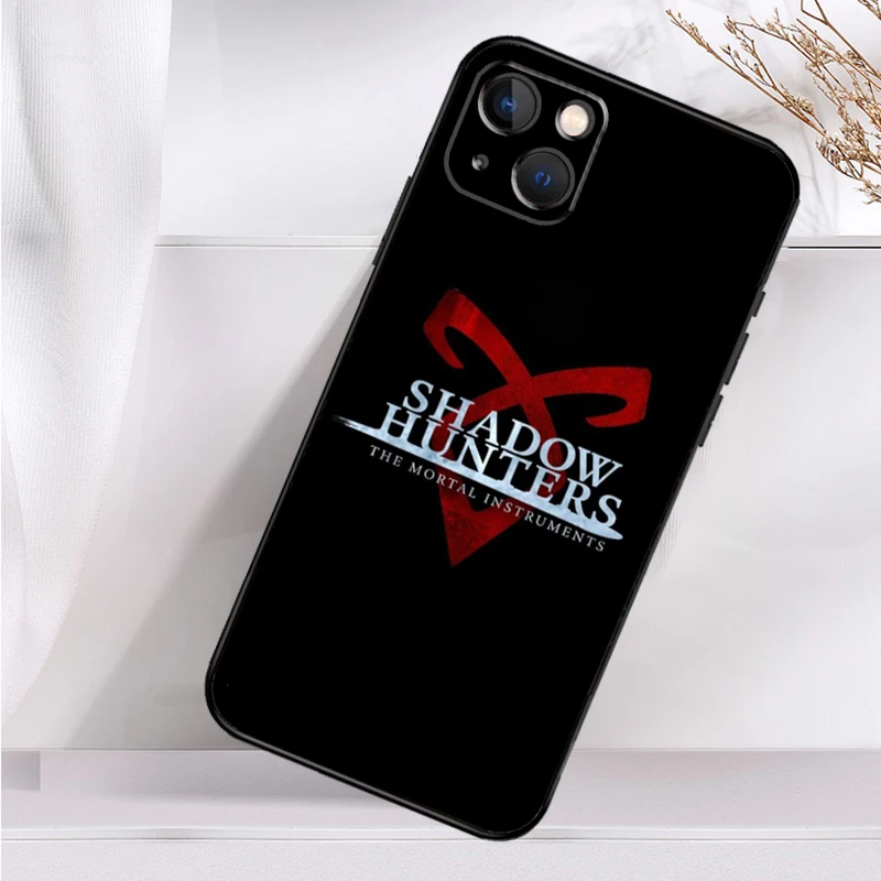 Противоударный чехол с логотипом Angelic Rune из «Охотников за тенью» для iPhone 17 Pro Max, 11, 14, 15, 16 Plus, 12, 13 Mini, 16e, 17 Air (art.: 3920da18a42f7) - 3920da18a42f7