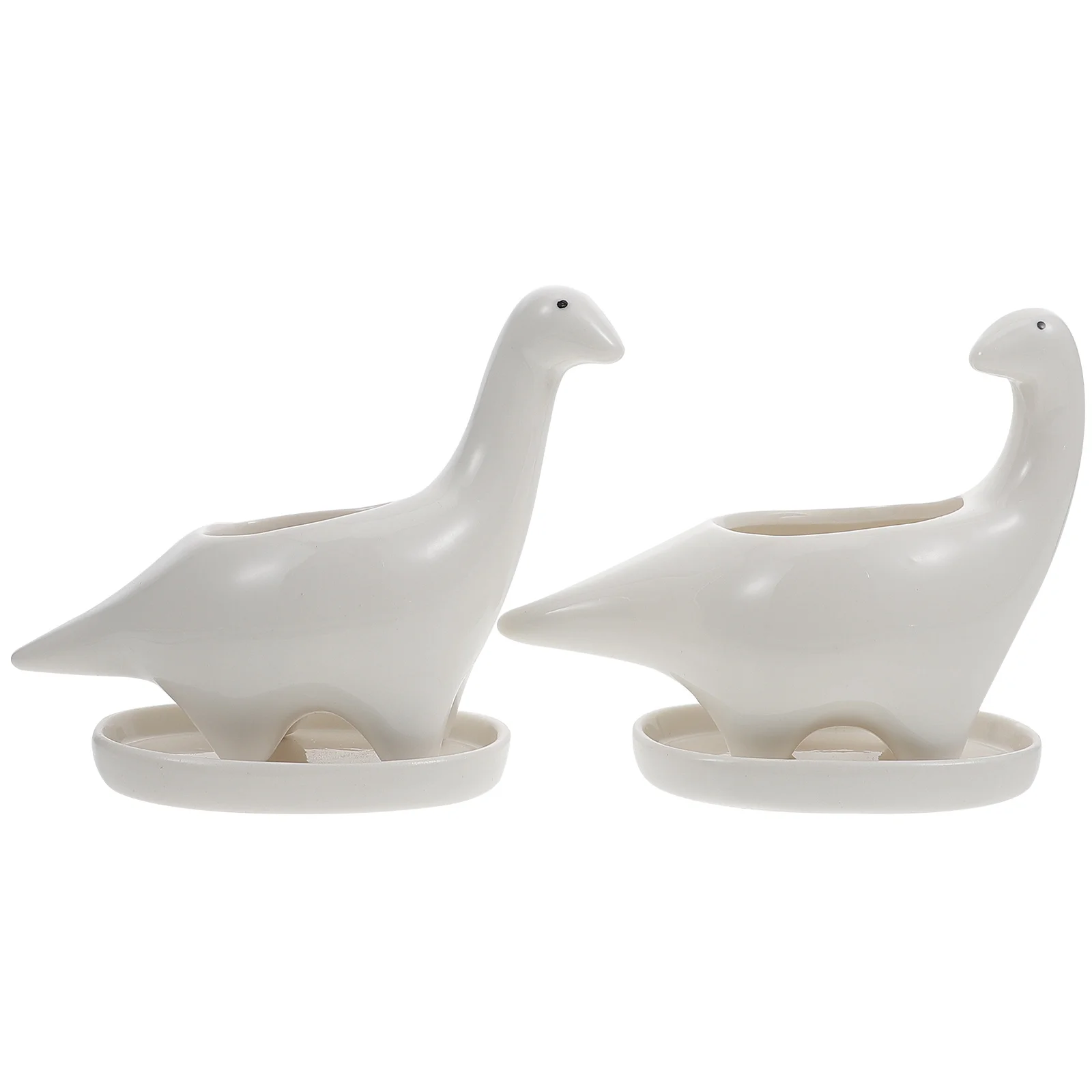 

2 шт., керамический цветочный горшок в форме животного