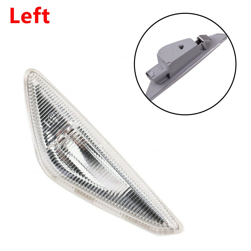 

For BMW Side Marker Light Turn Signal Light Indoor Office W63137171007 PMMA & ABS Replacements 0.7W63137171007