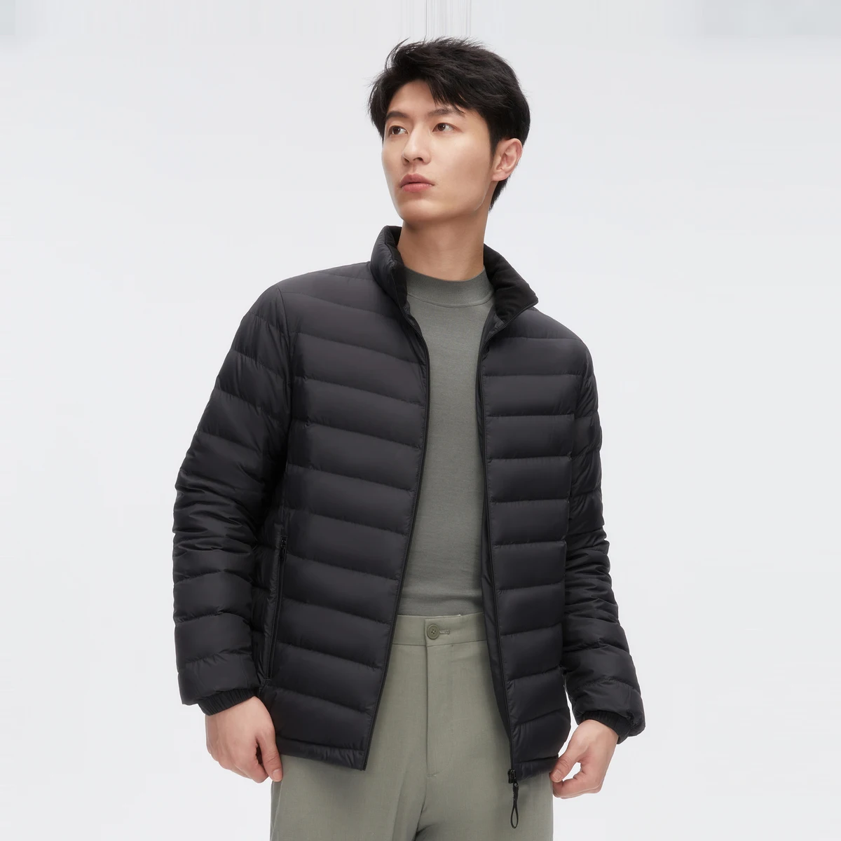 BOSIDENG легкая мужская пуховая куртка водонепроницаемая зимнее пальто с