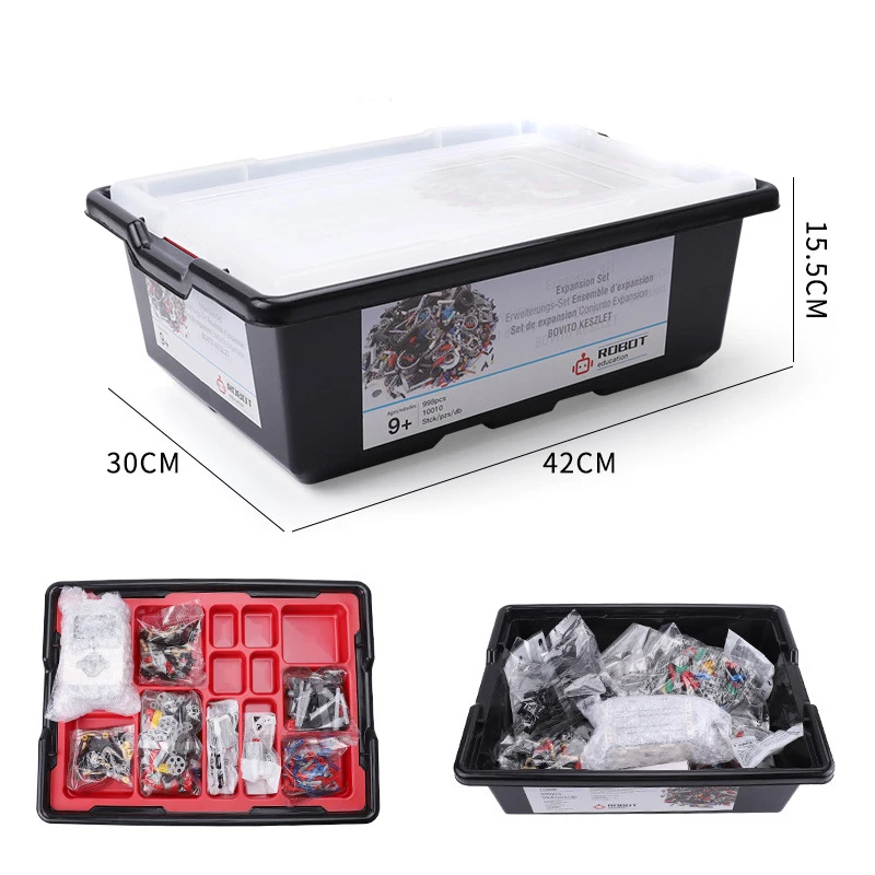 Программируемые игрушки совместимые с EV3 мелкие строительные блоки робот сборка