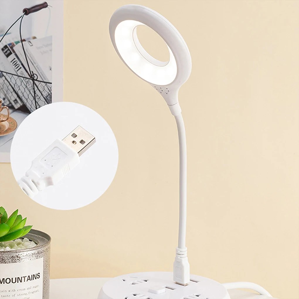 

USB-светильник чтения с защитой глаз, уличные гибкие светильники с разъемом, настольные лампы для кемпинга, компьютера, ноутбука, учебы, 5 В