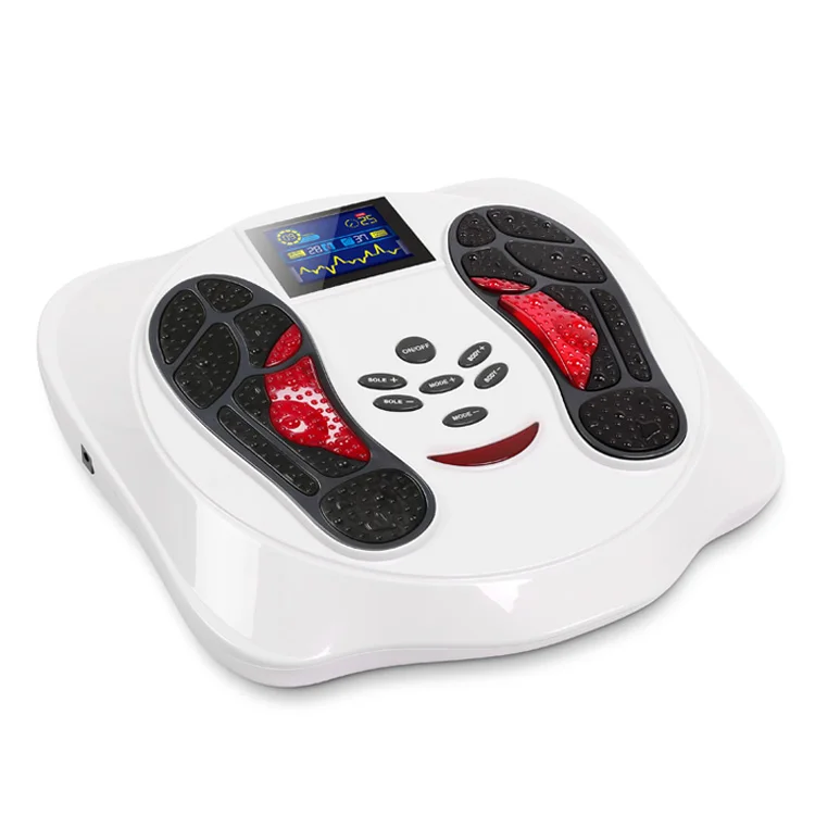 Купить недорого массажер. Массажер для ног Infrared Blood circulation. Ножной стимулятор foot Pulse. Ems foot Massager. Аппарат китайский для ног.