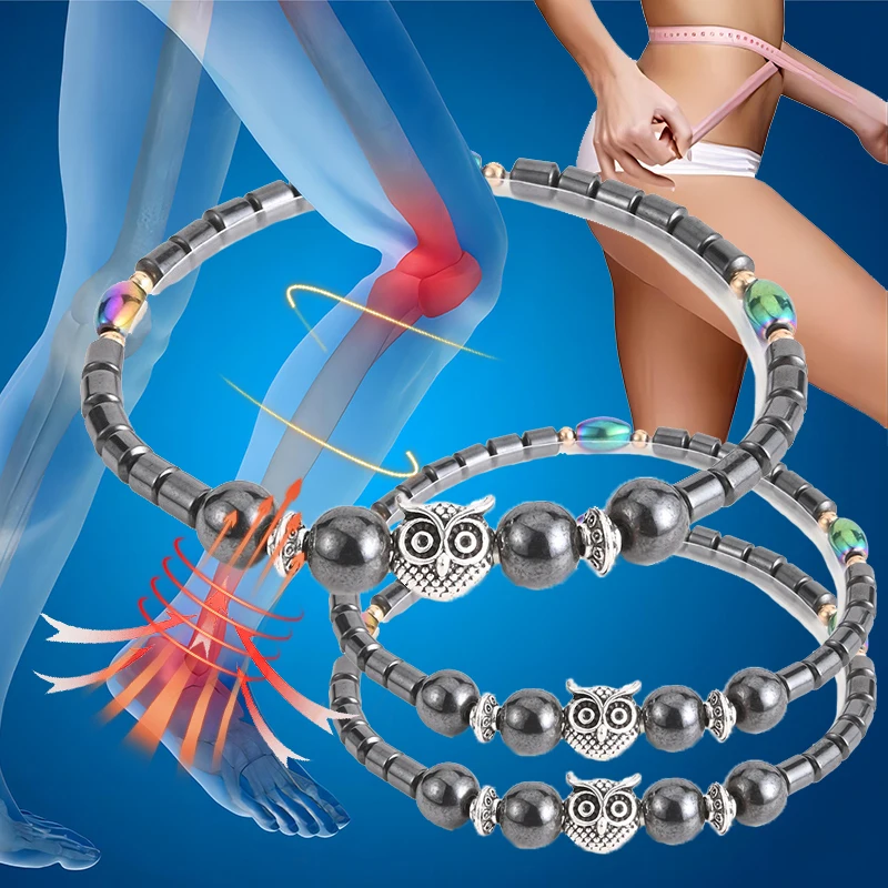 Магнитотерапия цепочки на щиколотке снимают усталость потеря веса магнитные