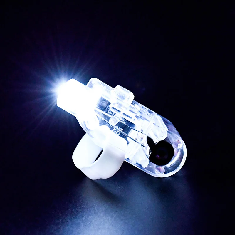 

Светящиеся светодиодные пальчиковые фонарики, 20 шт., 6 цветов