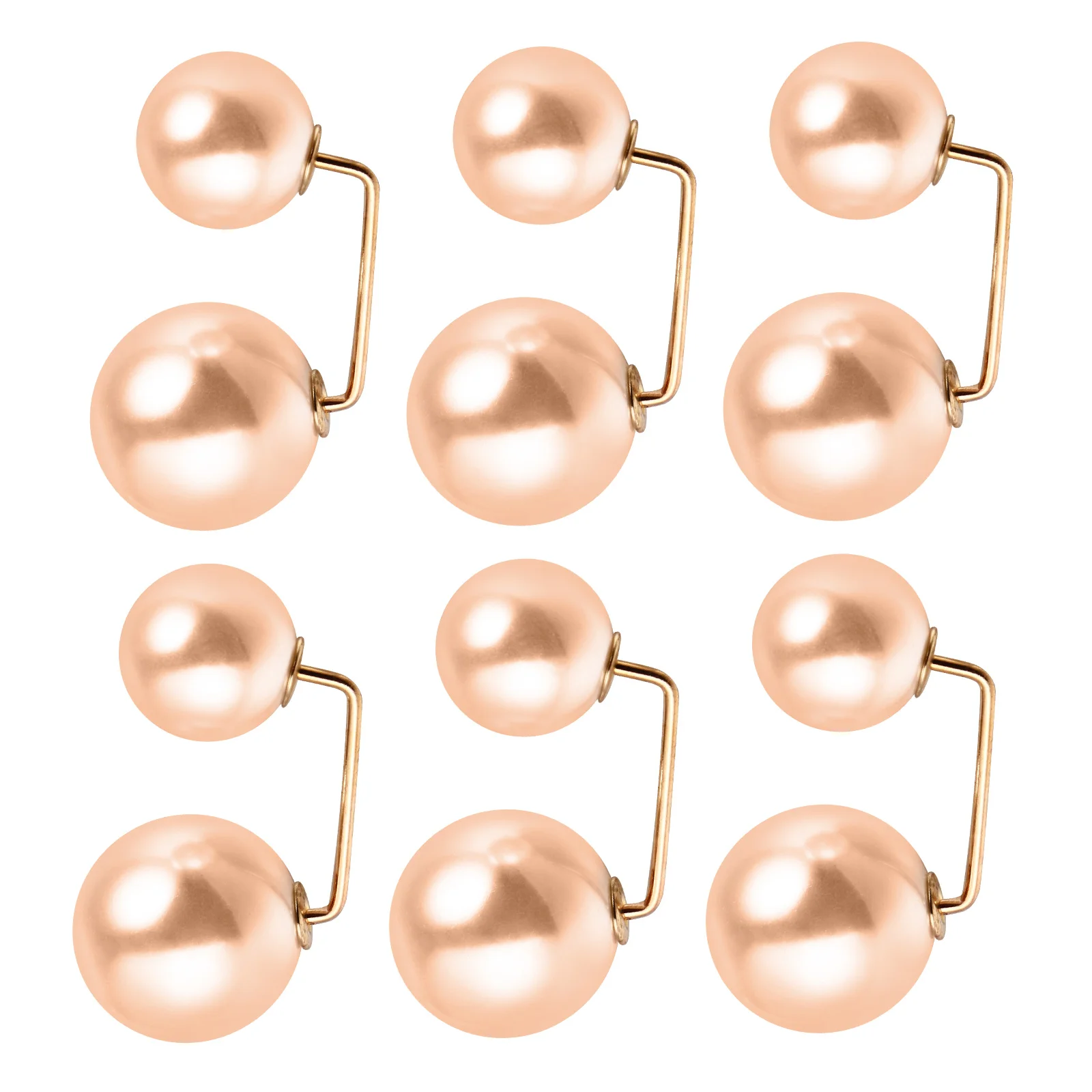 

Brooch Pinsfor Pearl Lady Brooches Corsage Safety Fashion Hat Hijab Anti Collar Emptied Sweater Faux