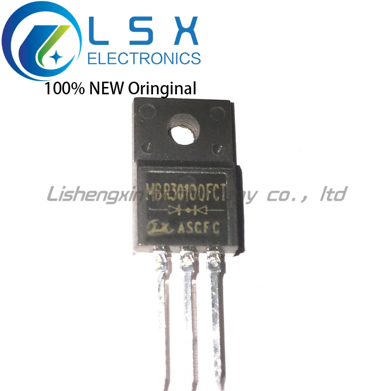 

New/5pcs MBR30100FCT TO-220F Original On st ock
