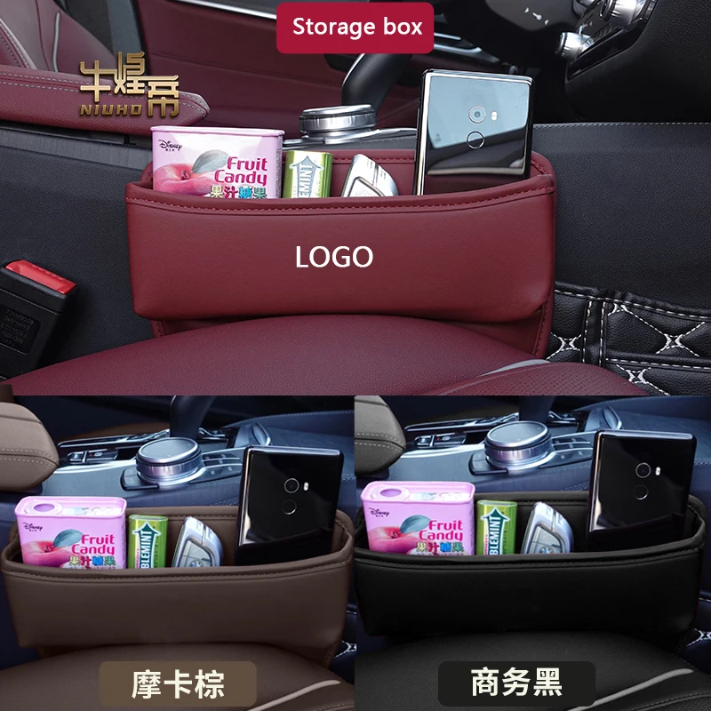 

Car Seat Crevice Storage Box For Audi A4 A5 A6 A7 A8 Q3 Q5 Q7 Q8 S4 S5 S6 RS Interior Decoration Protector Cover Bag Accessories