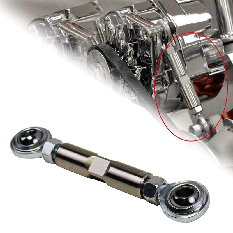 

2-1/2Inch Adjustable Tensioning Rod Alternator Bracket Heim Joint Alternator Bracket Generator Bracket For Sbc Bbc 350 454