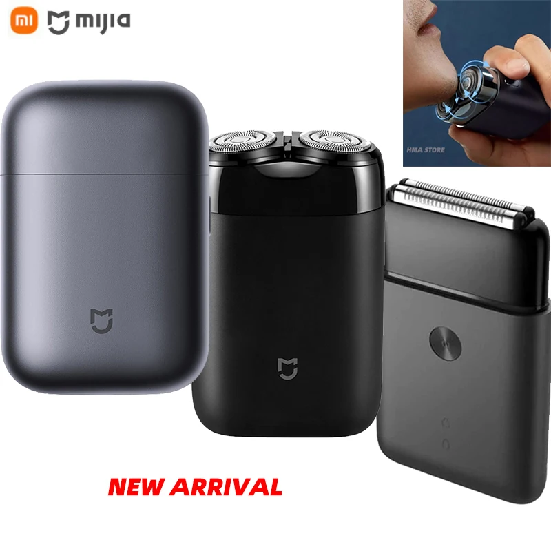 

Xiaomi Оригинальная портативная электробритва Mijia для мужчин, Водонепроницаемая бритва, ультра-тонкая портативная перезаряжаемая USB моющаяся ...