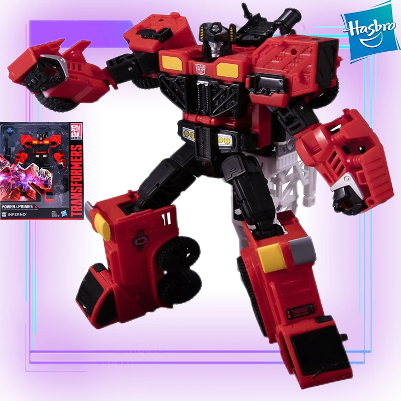 

Hasbro Genuine Transformers Voyager Class Fire Truck Autobot Model Anime Hero Robot Baby Kids Children Toys Free Shipping Items