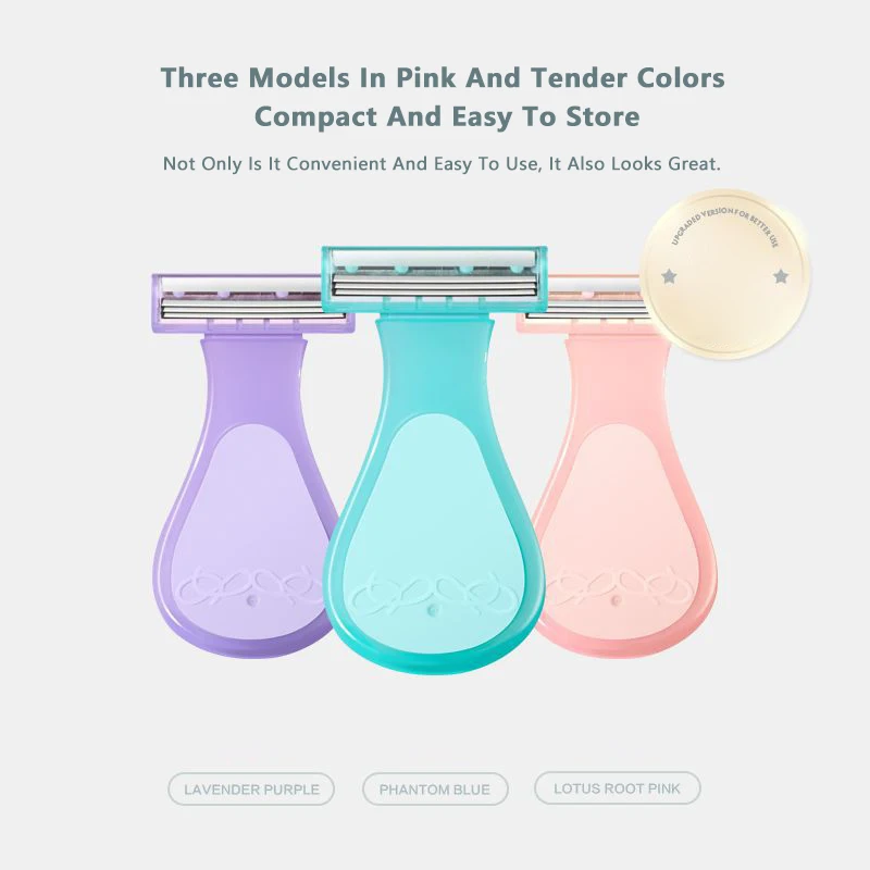 Мини-нож для удаления волос портативный бритвенный станок частные детали лезвие