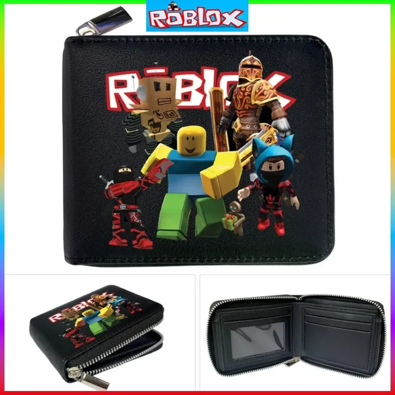 Roblox Кошелек Для Монет Из Искусственной Кожи Короткий Аниме-сумка На Тему