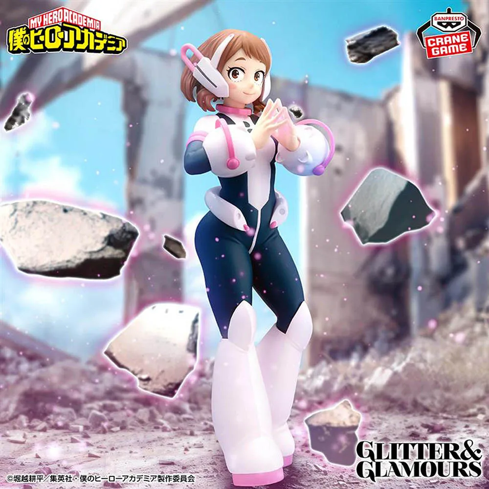 Оригинальная коллекционная фигурка Banpresto GLITTER&GLAMOURS My Hero Academia Ochaco Uraraka, 23 см, аниме-фигурка, модель, игрушка, подарок, в наличии (art.: 3920da7ec92e2) - 3920da7ec92e2