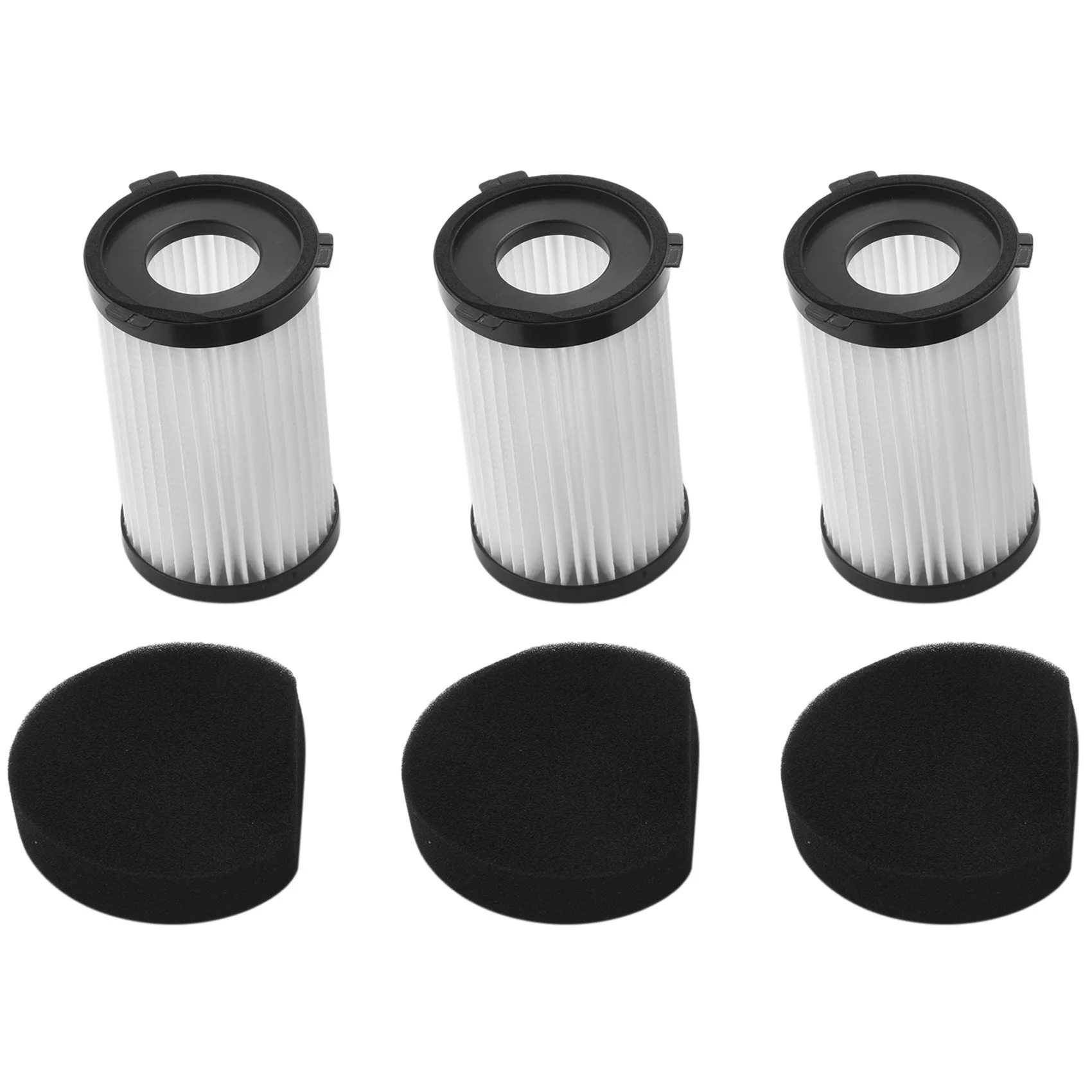 

Сменный HEPA-фильтр для MOOSOO D600 / D601 и Iwoly V600, проводной пылесос (3 HEPA-фильтра и 3 губки)