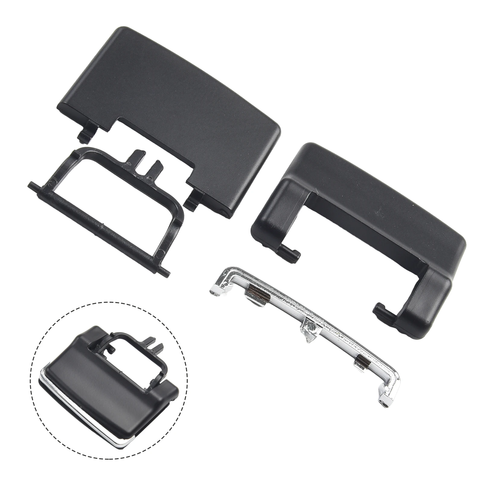 Простая установка пластиковый центральный контрастный зажим для