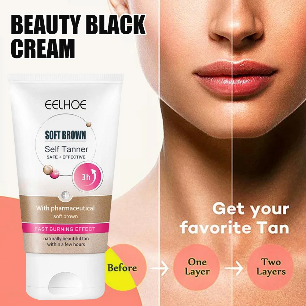 

30g Self Tanner Natural Bronzer Sunscreen Self Tanning Enhance Lotion Skin Darken Moisturizing Self Tanning Cream Sunscreen