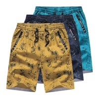 shorts men casual beach shorts 100 cotton print summer breathable comfortable cool running shorts outdoor mens shorts pants