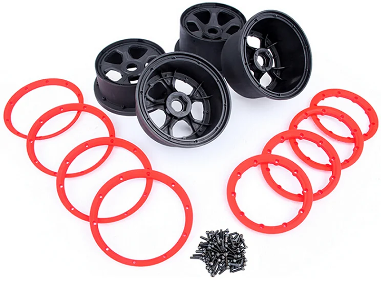 Rovan Прочная Пластиковая Ступица колеса со стальным шестигранником 24 мм для масштаба 1/5 King Motor Rovan HPI 2WD Baja багги