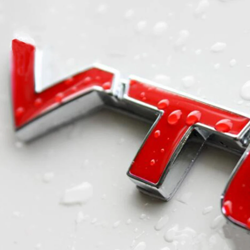 3D красный логотип VTEC металлический Стайлинг автомобиля Женский значок кузова