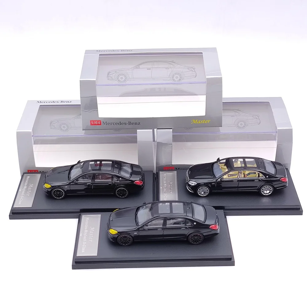 

Автомобильная коллекция Master For Maybach S-Class S680 литые игрушечные модели, ограниченная серия, подарки 1/64