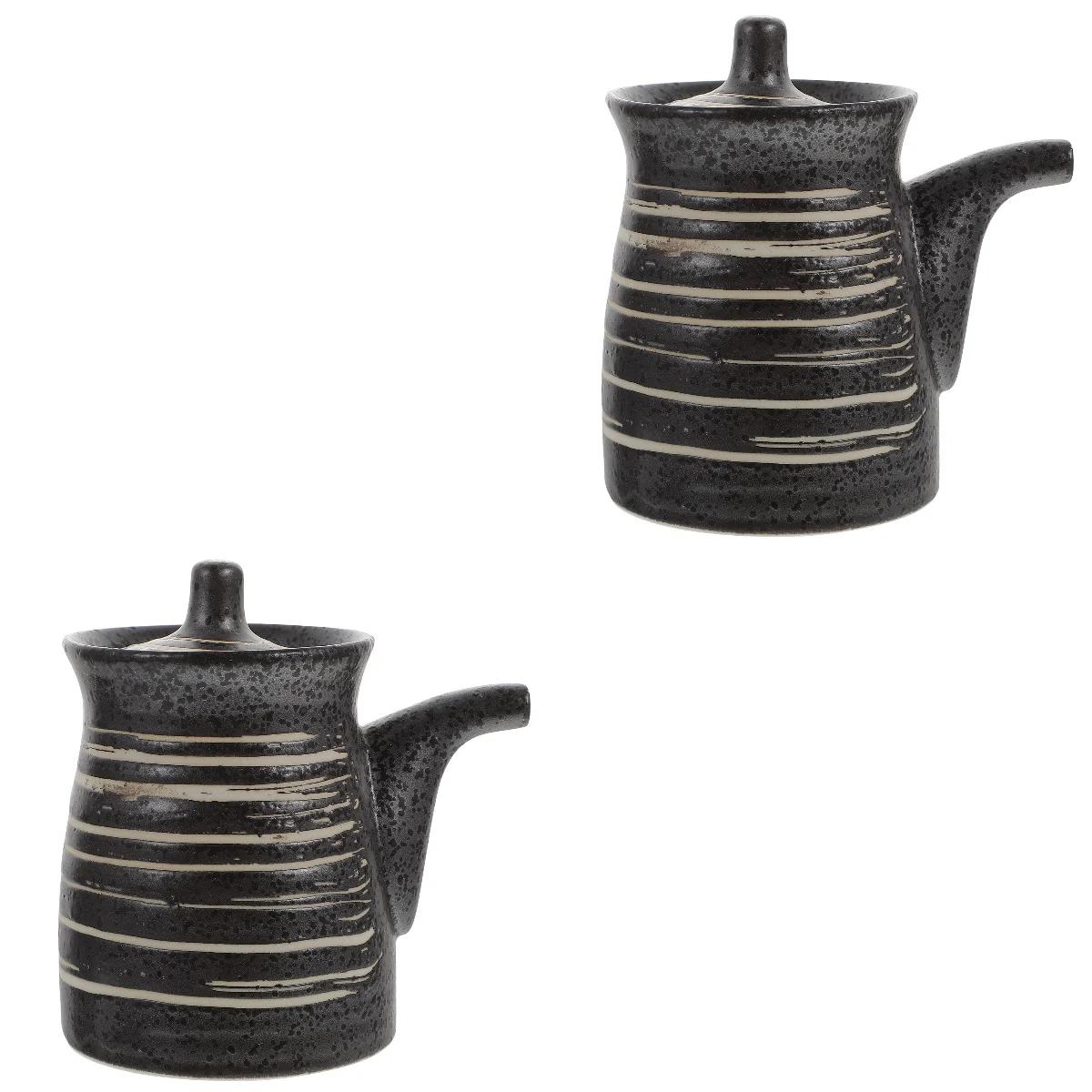 

Dispenser Bottle Ceramic Oil Sauce Vinegar Soy Bottles Condiment Sushi Pot Japanesekitchen Jar Seasoning Cruet Ceramics Ponzu