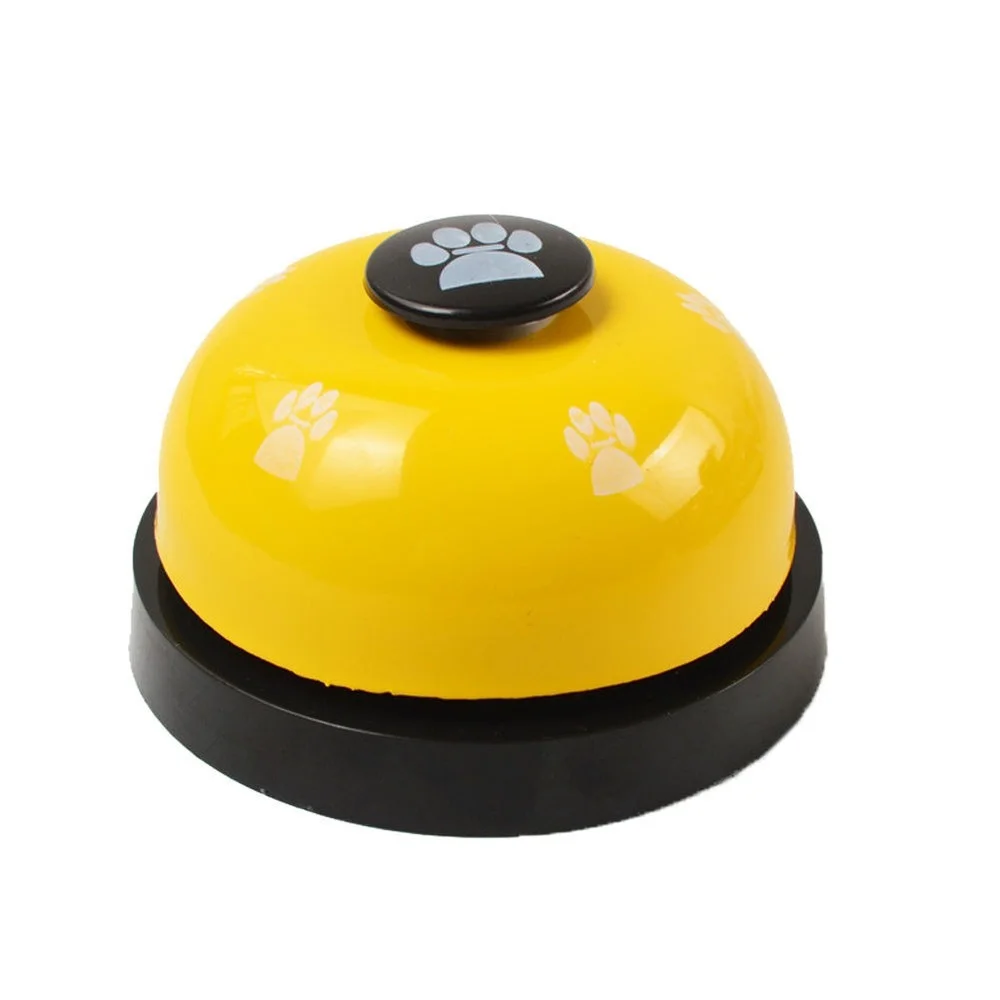 

Pet Trainer Meal Bell Cat Dog Footprints Press Bell Small Dog Cat Teddy Dog Ringer Cat Dog Educational Cat Treat Toy