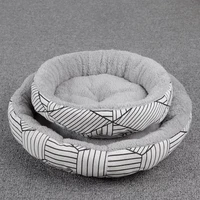 dog bed large round pet dog cat bed cushion breathable mat pad cozy warm soft house cat bed dog cat accessories
