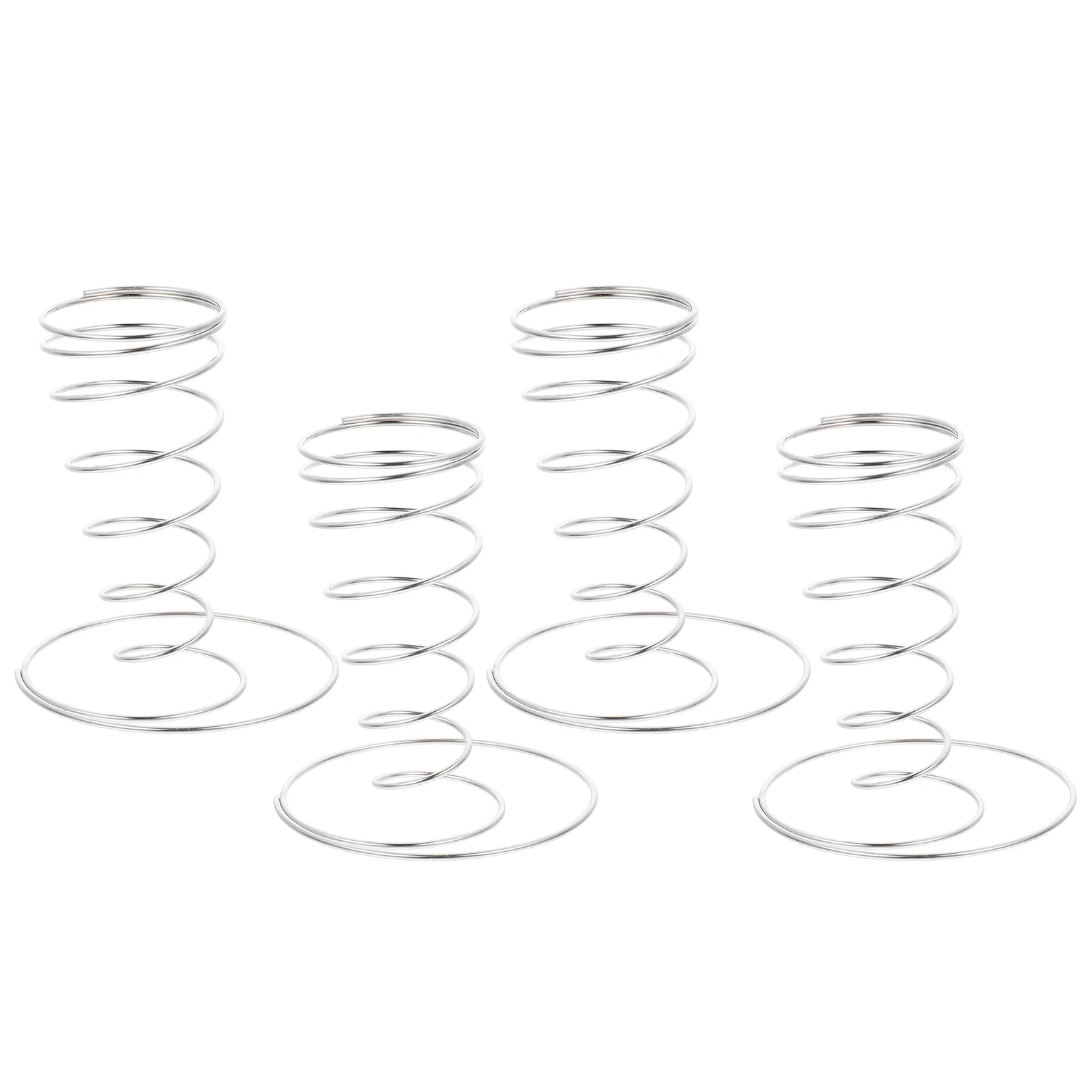 

4Pcs Snow Cone Holder Sushi Hand Roll Display Metal Spiral Cone French Fry Holder Sugar Cone Holder Stand Cone Display Stand