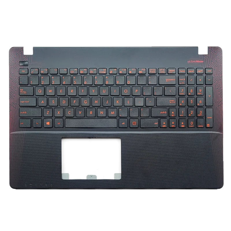 Экран для ASUS fx50 FX50JK FX56V FX550V X550J задняя крышка подставка рук клавиатура