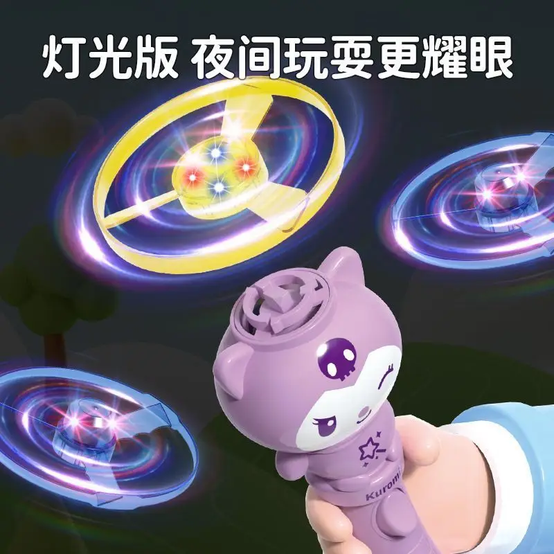 Новинка Милая Люминесцентная бамбуковая Стрекоза My Melody Kuromi детская игрушка на