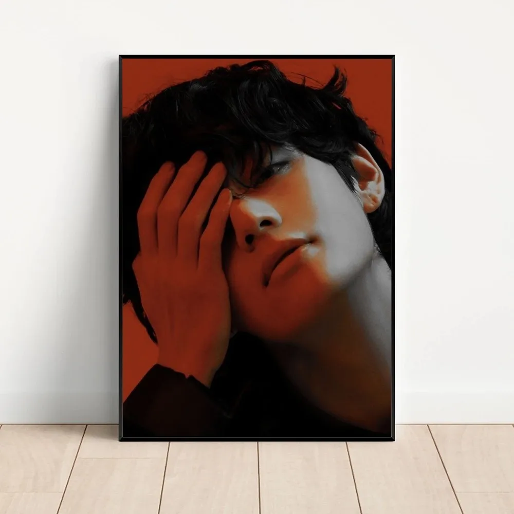 Boy Kim Tae-hyung постер крафт клуб бар бумага искусство живопись спальня обучение