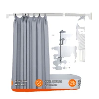 joboys stainless steel telescopic clothes rail drying rack home balcony drying quilt artifact hanging clothes free punch jbs19