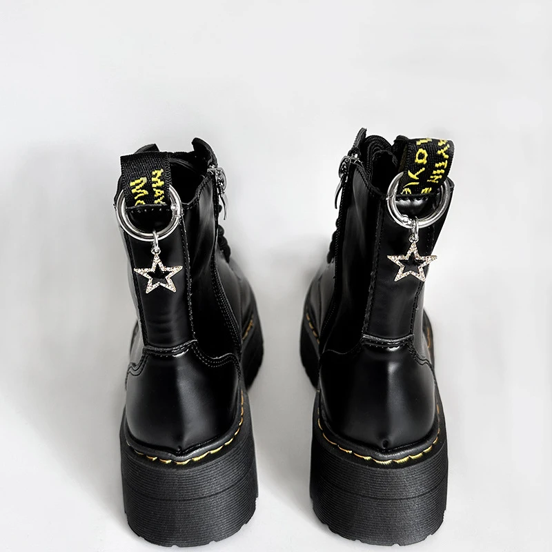 Женская пятиконечная подвеска ботинки-мартинсы звезды украшение для обуви
