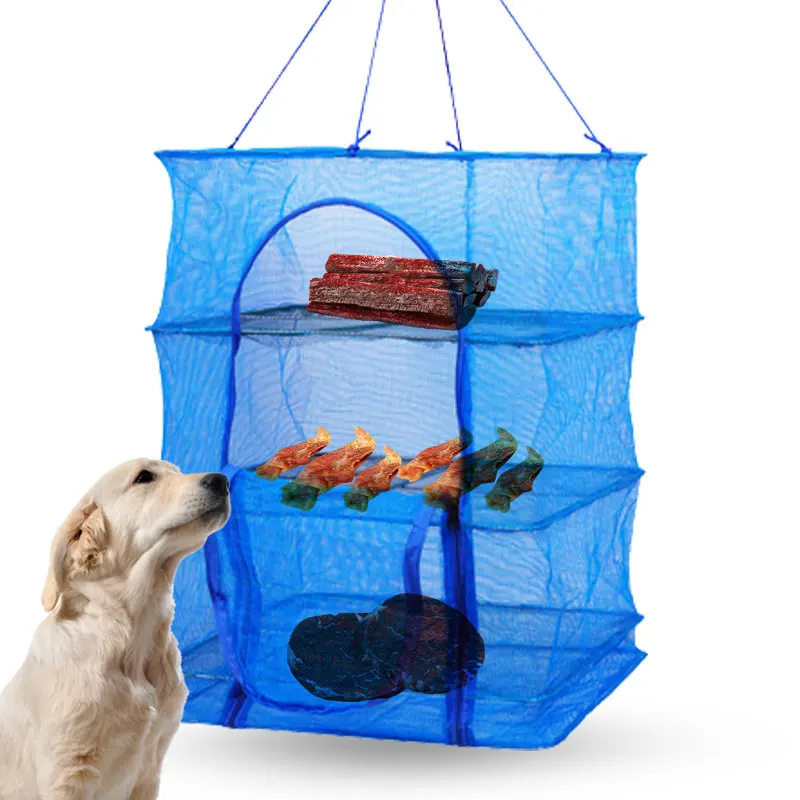 

Складная Сушилка для рыбы, анти-летающая клетка, сушка рыбы, мяса, многослойная Солнцезащитная сетка, стеллажи, утолщенные бытовые сетки для...