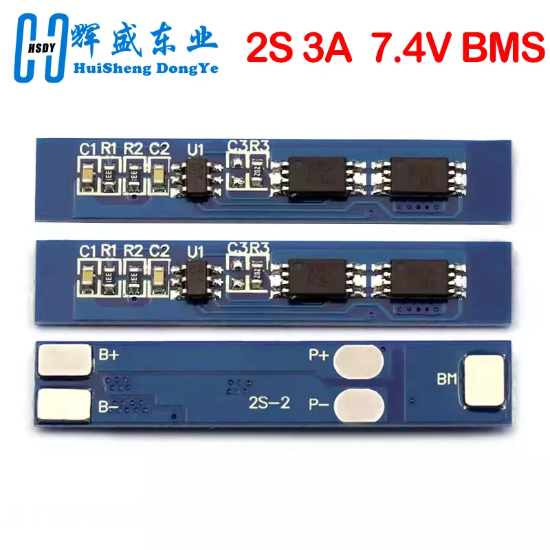 2S 3A литий-ионная батарея 7 4 В 8 18650 плата защиты зарядного устройства bms pcm для