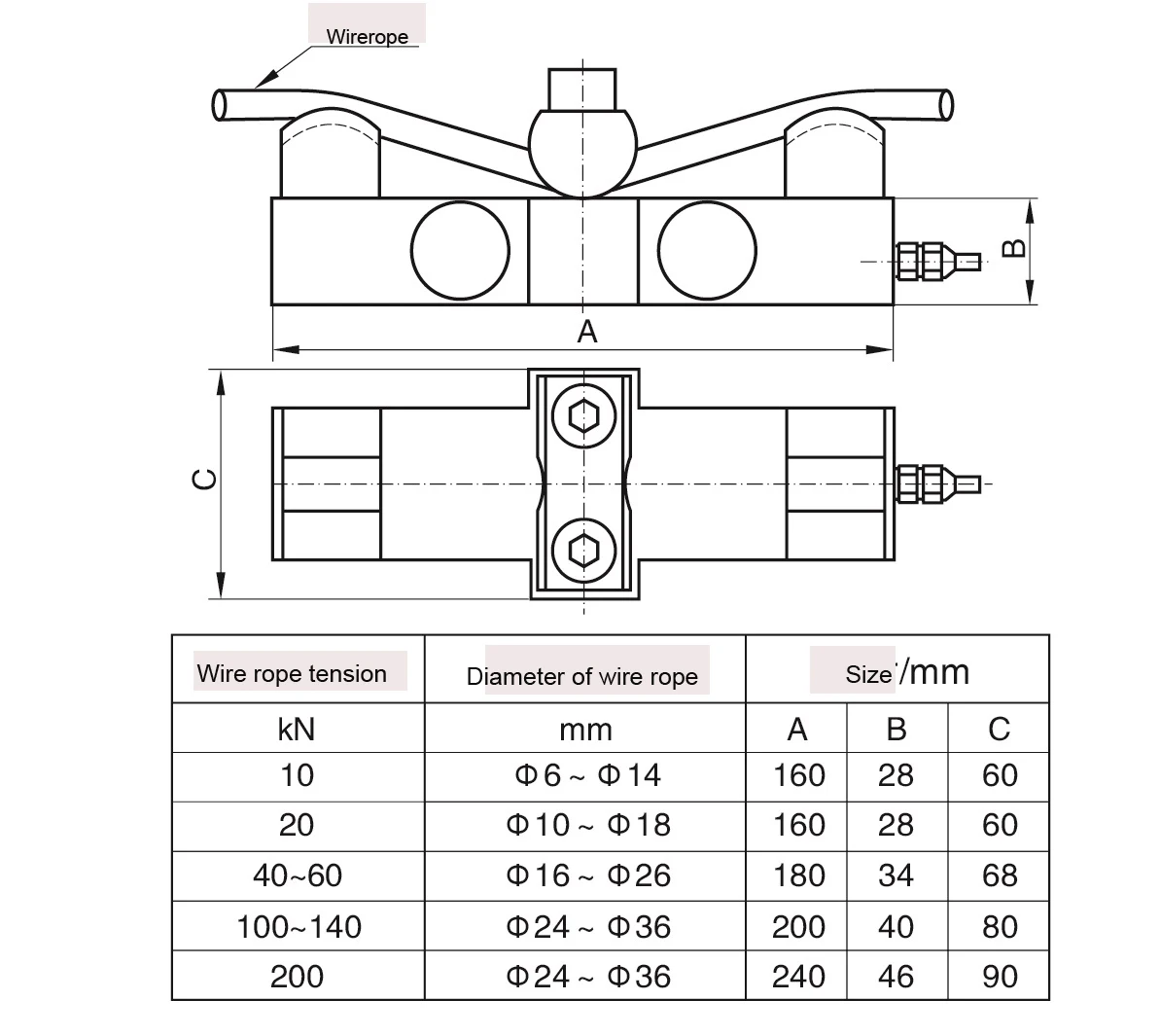 Весы для крана 4/6 тонн лифтовый ограничитель нагрузки зажим троса датчик веса