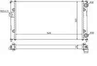 

MVW085034 для водяного радиатора двигателя POLO CLASSIC 1,6 96 01 CADDY CORDOBA IBIZA 96 01 CADDY