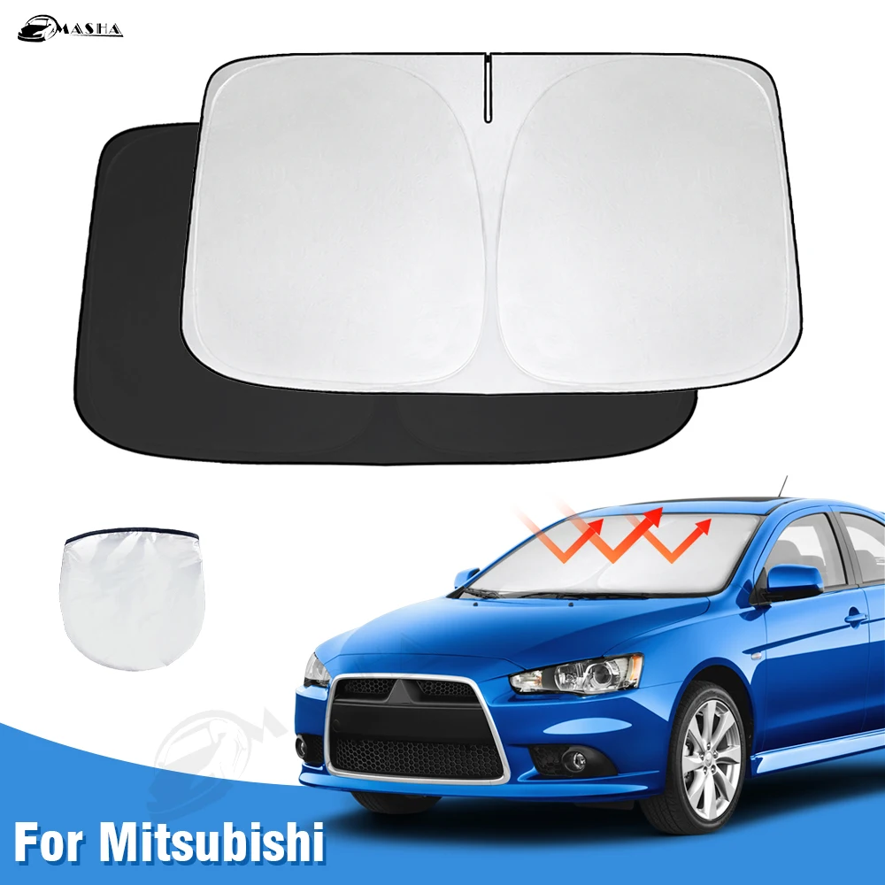 

Солнцезащитный козырек на лобовое стекло для Mitsubishi Lancer EX 2010 -2023 аксессуары солнцезащитный складной солнцезащитный козырек для окон Защита от ультрафиолетовых лучей