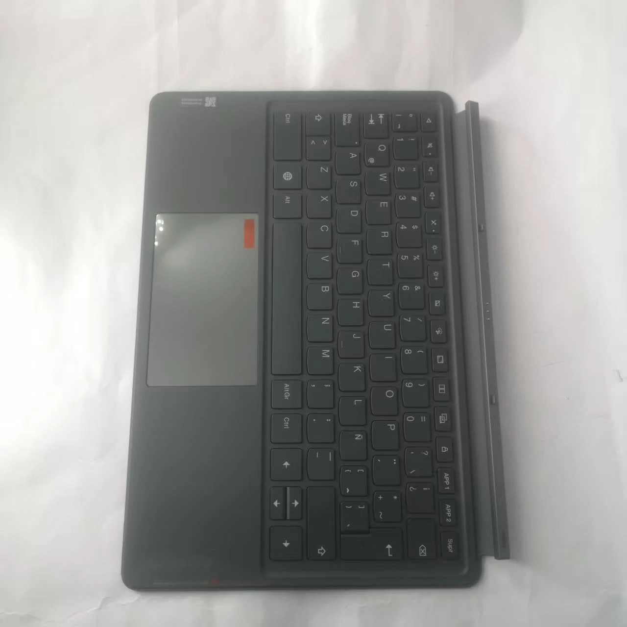 Фото Новая магнитная клавиатура для планшета KB566U для Lenovo Xiaoxin Pad Pro 2025 12.7 дюймов 2-го поколения TB375FC с поддержкой испанского и швейцарского языков №1