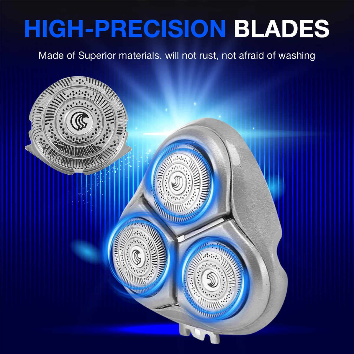 Сменная головка для бритвы Philips HQ9 AT751 HQ8240 HQ8250 HQ9070 HQ9160 HQ9170 HQ9190 Лезвия бритвенных