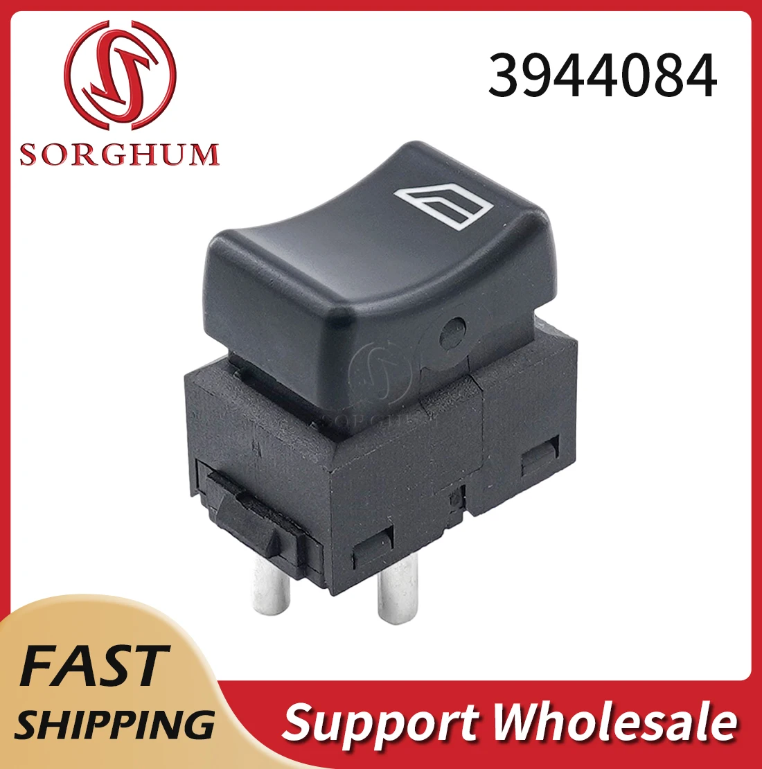 

Sorghum 3944084 Car Single Button Electric Power Window Control Switch For Volvo Truck 740 760 780 940 960 FH Fl 608 Fm 10 Nh Nl