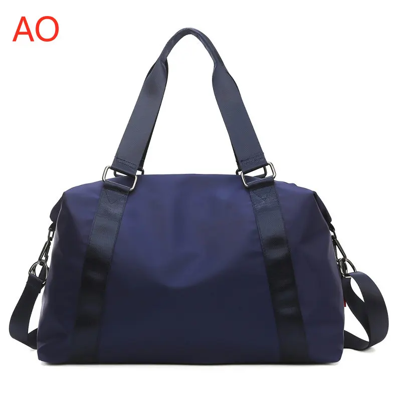 Outdoor Waterproof Oxford Sports Gym Bags for Men Women Training Fitness Travel Handbags Yoga Mat Sport Bags Travel Duffel Bags