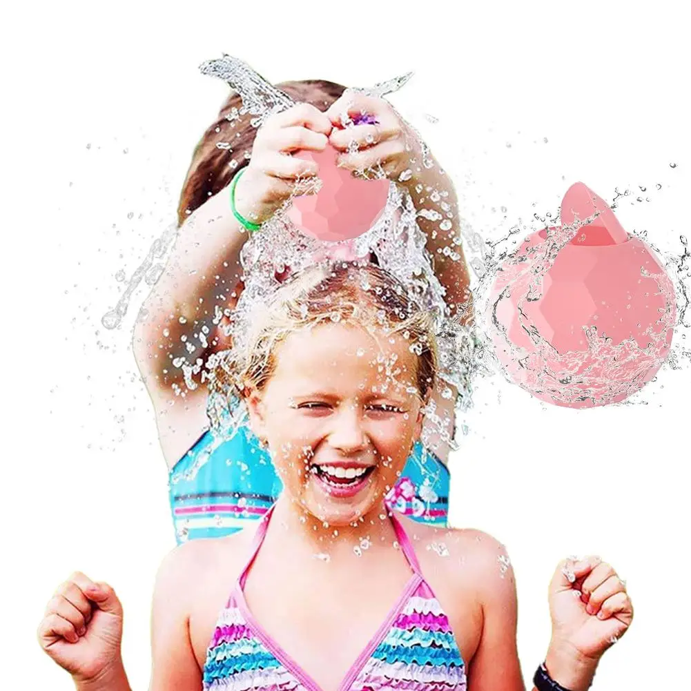 

Silicone Reusable Water Fight Ball Summer Outdoor Pool Toy for Kids Children Adults Water Game Waterfall Balls Toys