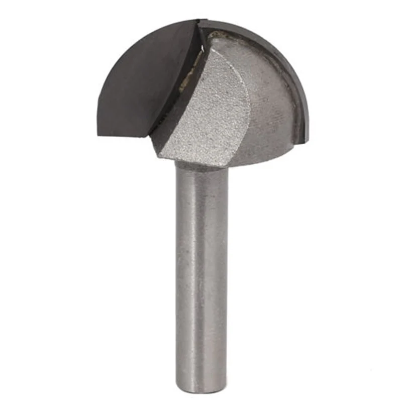 

1/4inch Round Bottom Woodworking Milling Cutter For Composition Materials Hard Wood Portable Routers Acceeories